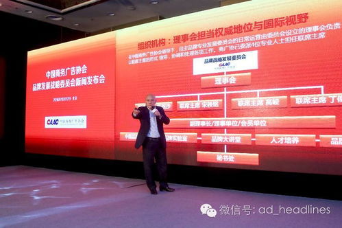 中國商務廣告協會品牌發展戰略委員會新聞發布會在京召開